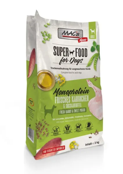 MACs Dog Mono Frisches Kaninchen 12kg